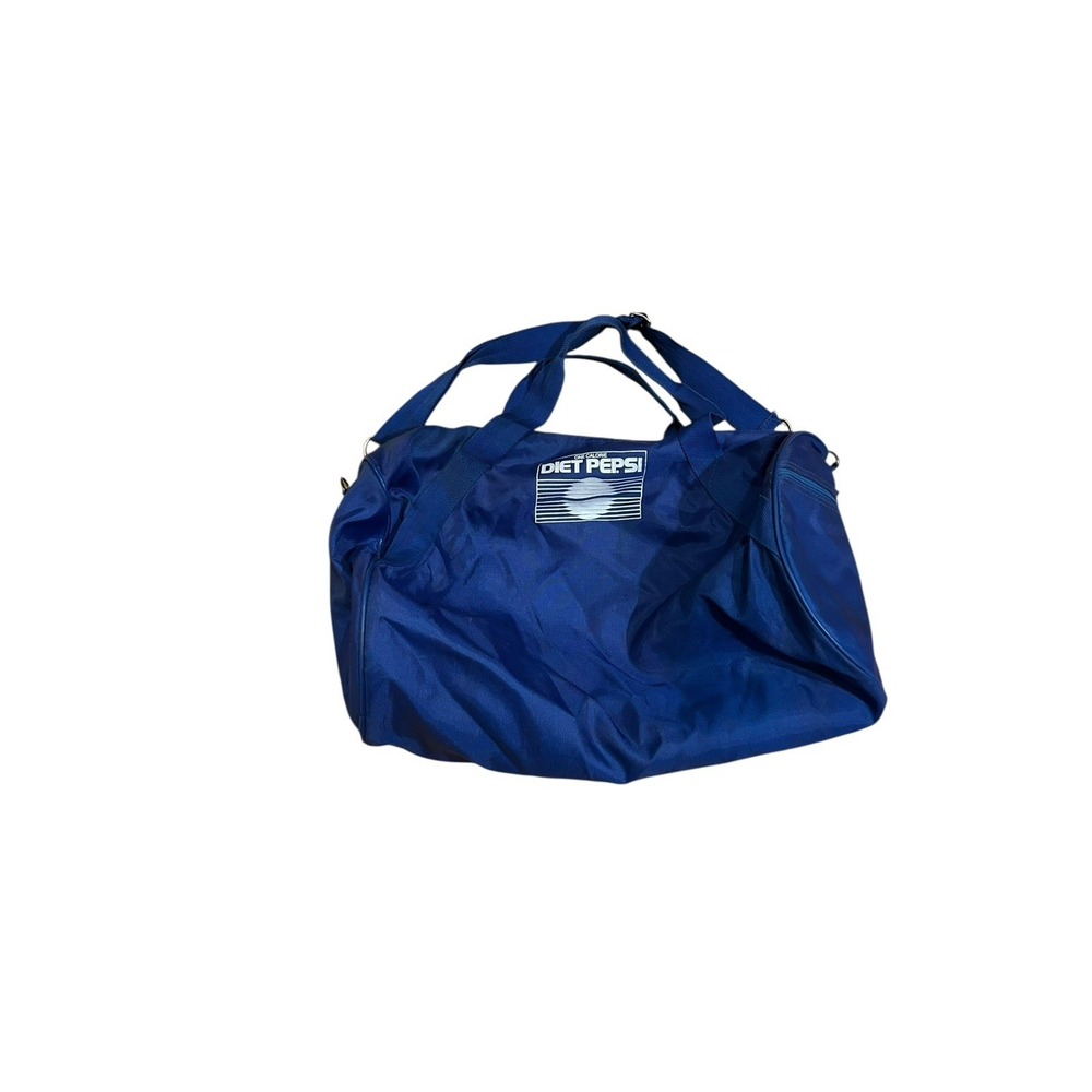 Rare‎ Vintage Promo Diet Pepsi Duffle Blue Early 1980s One Calorie